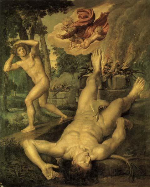Michiel Cocxie The Death of Abel France oil painting art